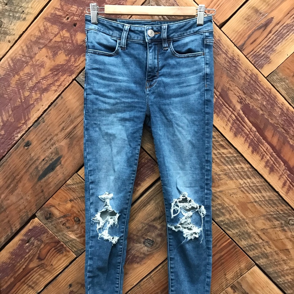 High Rise AE Jegging Crop - Picture 5 of 9